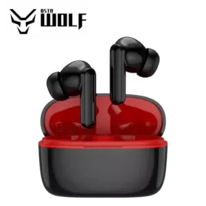 Asta WOLF Era Wireless Earbuds | IPx4 Water Resistant | Dual Mic ENC | Immersive Sound Quality | Dual Color Sporty Design | 60ms Low Latency |