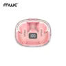 MWC HERO MT69 ENC | AI ENC | Bluetooth 5.4 TWS | Only 6ms Ultra Low Latency (Game Mode) | Semi In-Ear Gaming Earbuds | Unique & Transparent Design | iPx6 Water Resistant | 40Hrs Playback | Available in 4 Sweat Colors - Pink