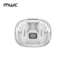 MWC HERO MT69 ENC | AI ENC | Bluetooth 5.4 TWS | Only 6ms Ultra Low Latency (Game Mode) | Semi In-Ear Gaming Earbuds | Unique & Transparent Design | iPx6 Water Resistant | 40Hrs Playback | Available in 4 Sweat Colors - White