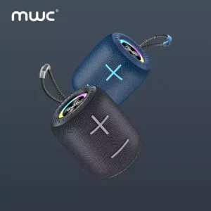 MWC WonderBoom (MS01) | Bluetooth 5.4 6W Speaker | Premium Quality | TWS Function | RGB Light | IPx4 Water Resistance | 6H Playtime | 1 Year Warranty|