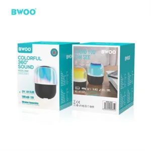 BWOO BS82 High-frequency Vibration Waterproof Wireless Bluetooth Speaker