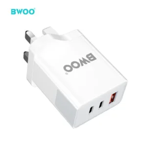 BWOO CDA134 Dual Port 38 w Fast Wall Charger