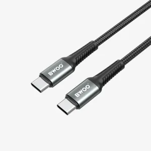 BWOO X288C-C  USB-C to USB-C Fast Charging Cable PD 60W Nylon 1M