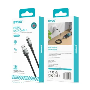 BWOO X288V USB To Micro  Cable Nylon 1M