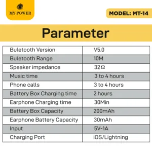 My Power MT14 Earbuds