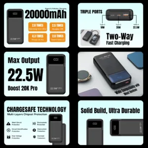 Ultima Boost 20000 mAh Pro Powerbank