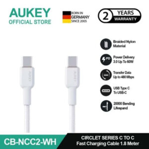 AUKEY C-C CB-NCC2 | 60W 1m USB-C to USB-C Cable