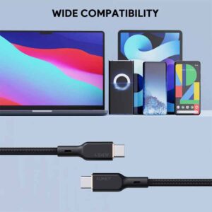 AUKEY CB-KCC102 | 100W 1.8m USB-C to USB-C Cable