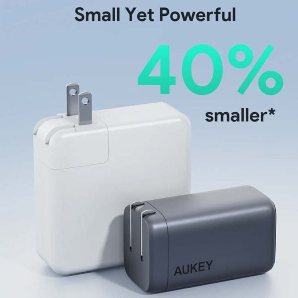 AUKEY 67W GaN Wall charger PA-B6U (67W)