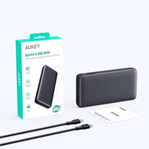 AUKEY PB-Y42 30W 20000mAh Portable Power Bank