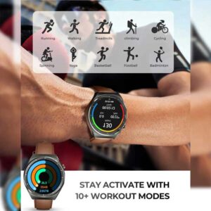 AUKEY SW-2U Alloy Frame Amoled Display Smart Watch