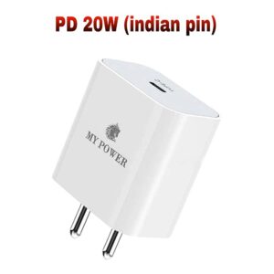 MYPower PD Charger 20W India Pin (Dock)