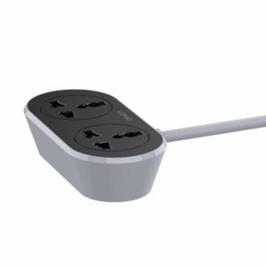 2 AC Outlet Universal Extension Power Socket SC2018