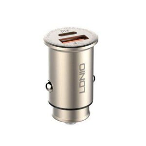 30W ULTRA Mini Zinc Alloy Shell Car Charger C506Q