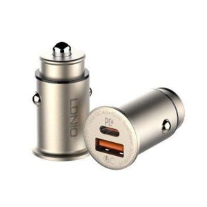 30W ULTRA Mini Zinc Alloy Shell Car Charger C506Q