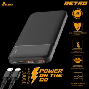 ALEWA RETRO 10000mAh Power Bank