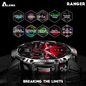 Alewa Ranger Amoled Round Smart Watch