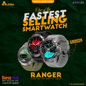 Alewa Ranger Amoled Round Smart Watch