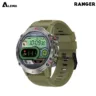 Alewa Ranger Amoled Round Smart Watch - Army Green