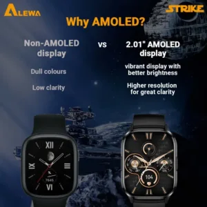 Alewa Strike Amoled Smart Watch 2.01