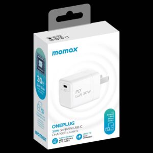 Momax OnePlug 30W Mini USB-C Pd Charger