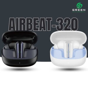 Green Airbeat 320 Dual Mic ENC Earbuds