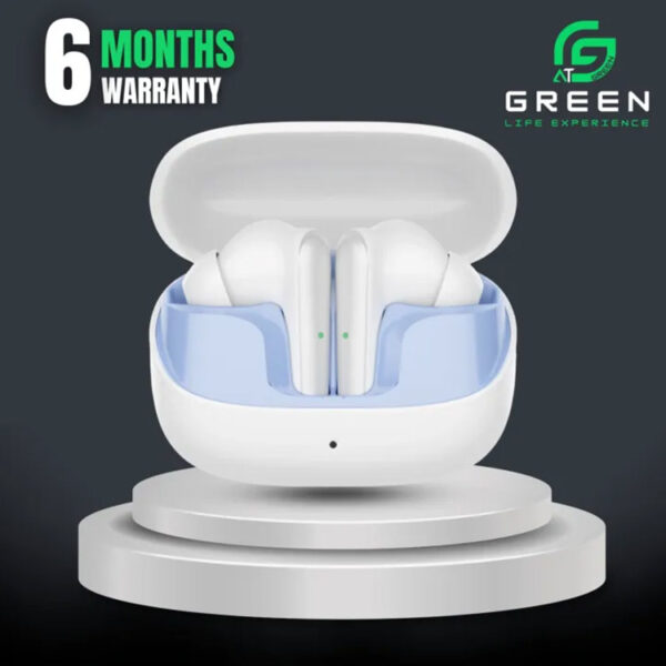 Green Airbeat 320 Dual Mic ENC Earbuds