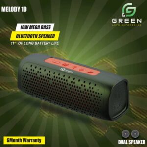 Green Melody-10 Wireless Bluetooth Speaker