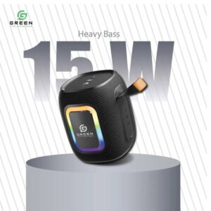 Green Melody-15 Portable Bluetooth Speaker