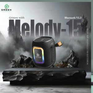 Green Melody-15 Portable Bluetooth Speaker