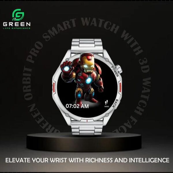 Green Orbit Pro Luxury Smart Watch