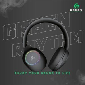 Green Rhythm Headphone