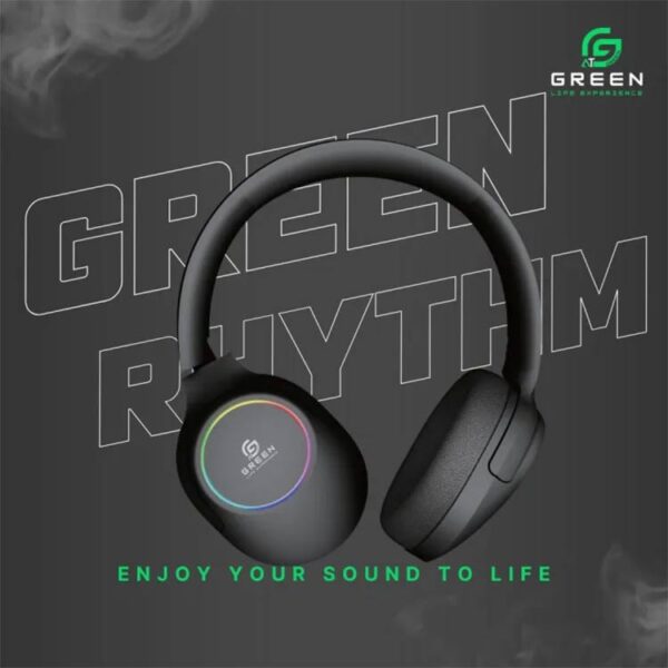 Green Rhythm Headphone