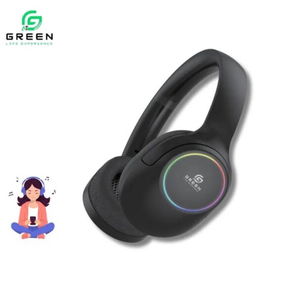 Green Rhythm Headphone