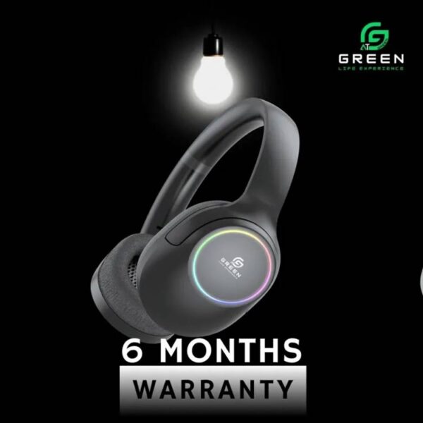 Green Rhythm Headphone