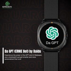 Green Squaro Smartwatch