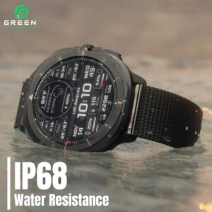 Green Squaro Smartwatch