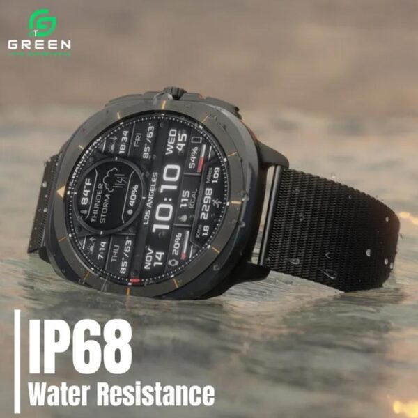 Green Squaro Smartwatch