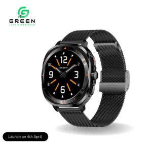 Green Squaro Smartwatch