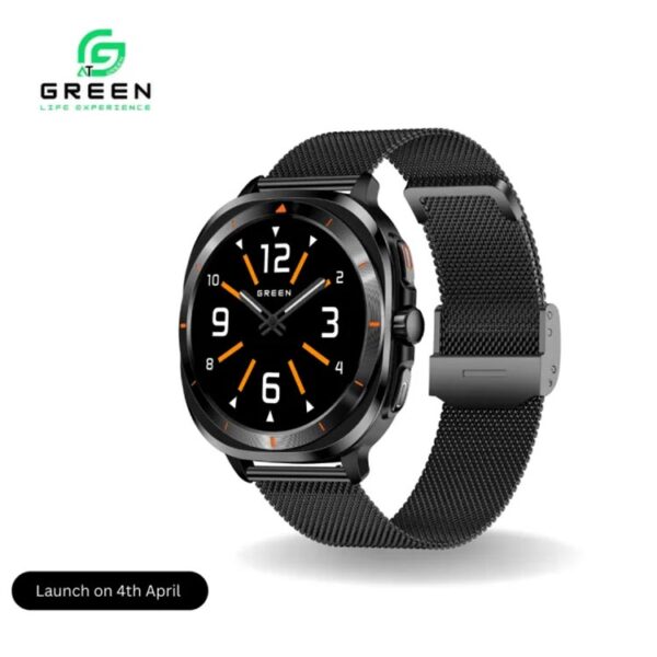 Green Squaro Smartwatch