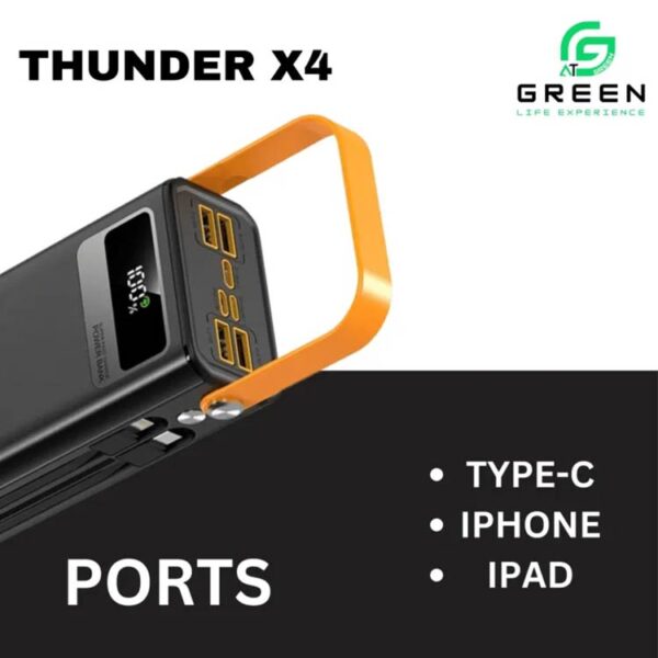 Green Thunder X4 30000 mAh Powerbank