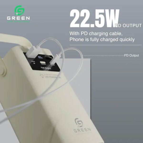 Green Turbo-50 Powerbank 50000 mAh