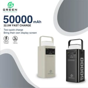 Green Turbo-50 Powerbank 50000 mAh
