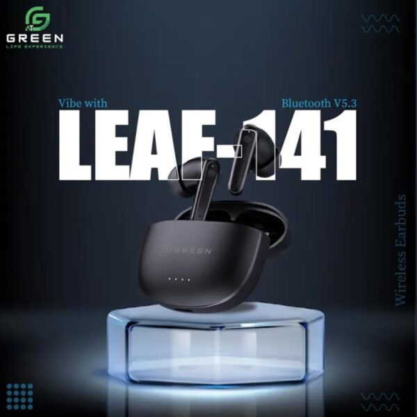 Green Leaf-141 True ENC Wireless Gaming Earbuds