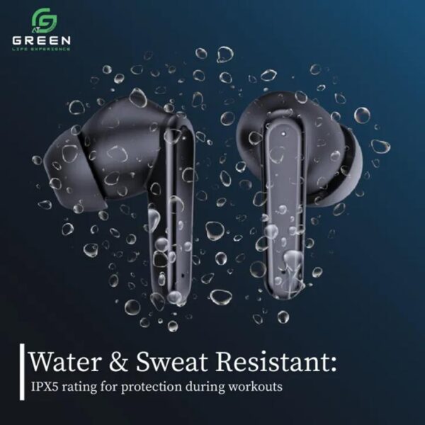 Green Leaf-141 True ENC Wireless Gaming Earbuds