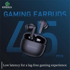 Green Leaf-141 True ENC Wireless Gaming Earbuds