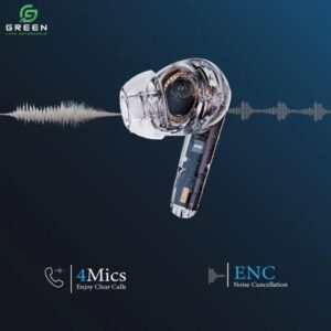 Green Leaf-141 True ENC Wireless Gaming Earbuds