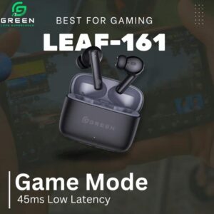Green Leaf-161 True ENC Wireless Gaming Earbuds