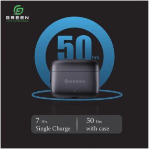 Green Leaf-161 True ENC Wireless Gaming Earbuds