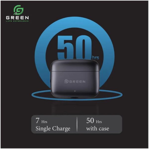 Green Leaf-161 True ENC Wireless Gaming Earbuds